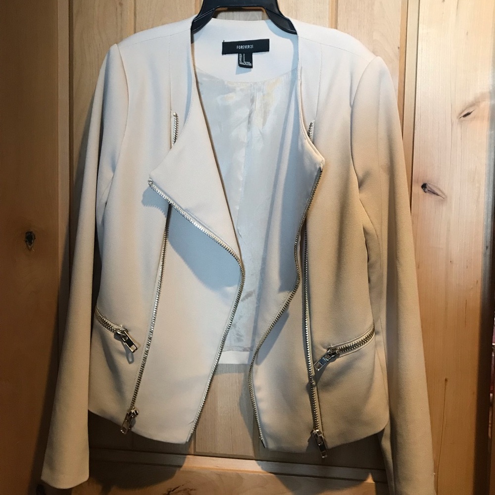 Tan blazer